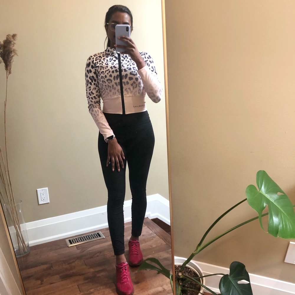 LEOPARD GRADIENT JACKET